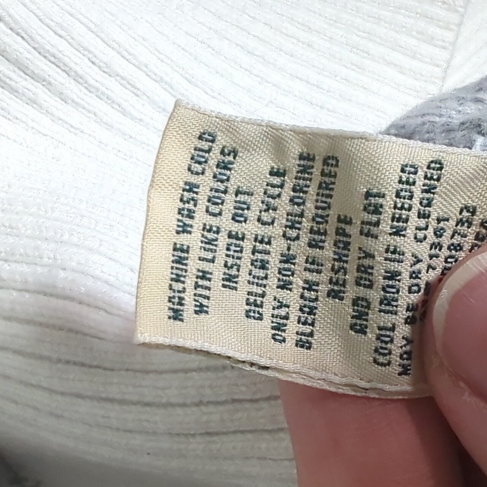 LL Bean Womens Turtleneck Sweater‎ Fair Isle Cashmere Cotton Snowflake Medium - Picture 9 of 11
